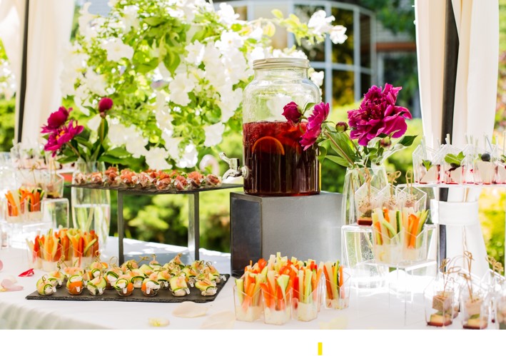 summer catering tips with viga